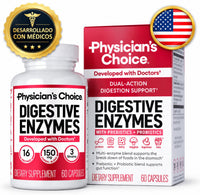 Enzimas Digestivas Physician’s Choice | 16 enzimas + probióticos